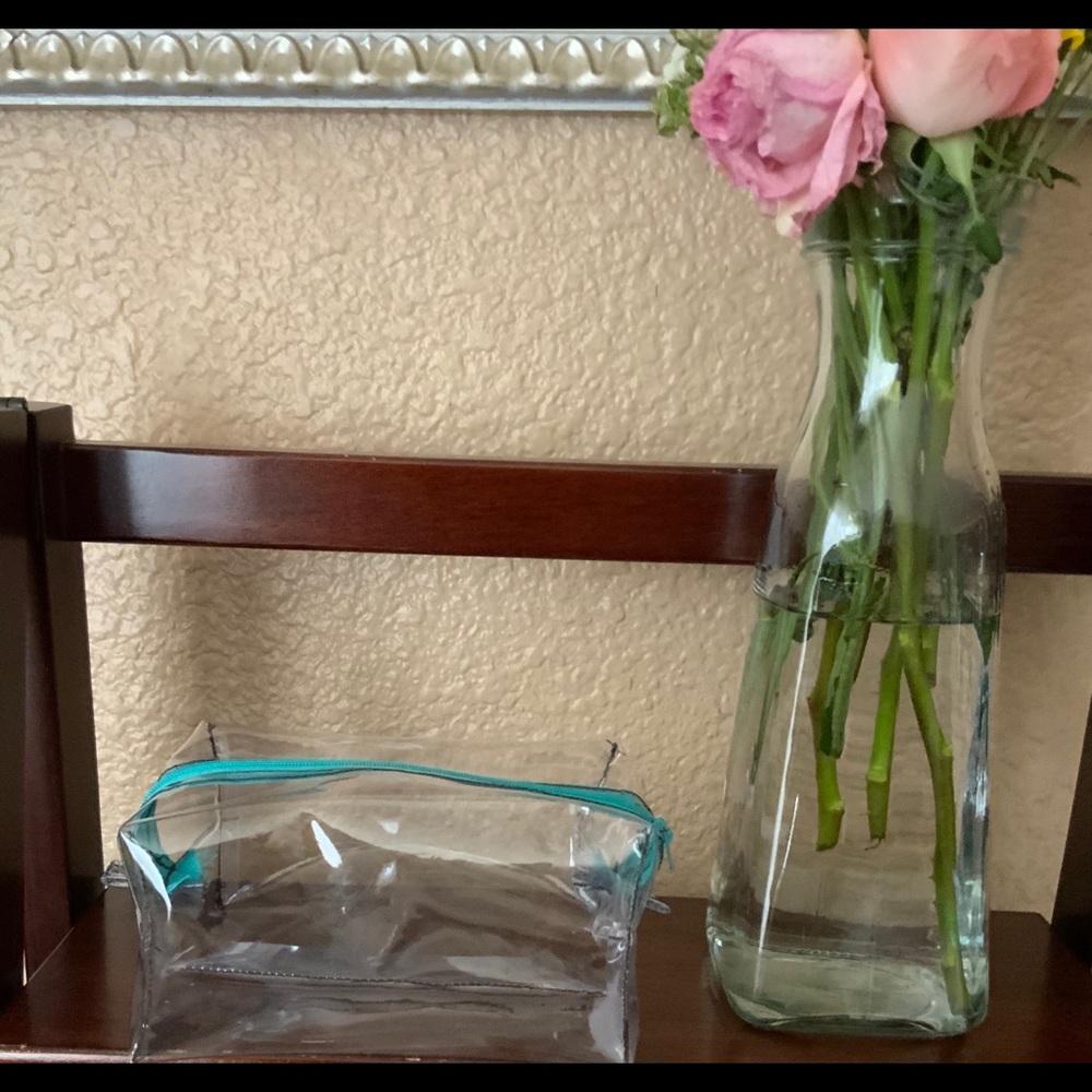 Clear make up bag